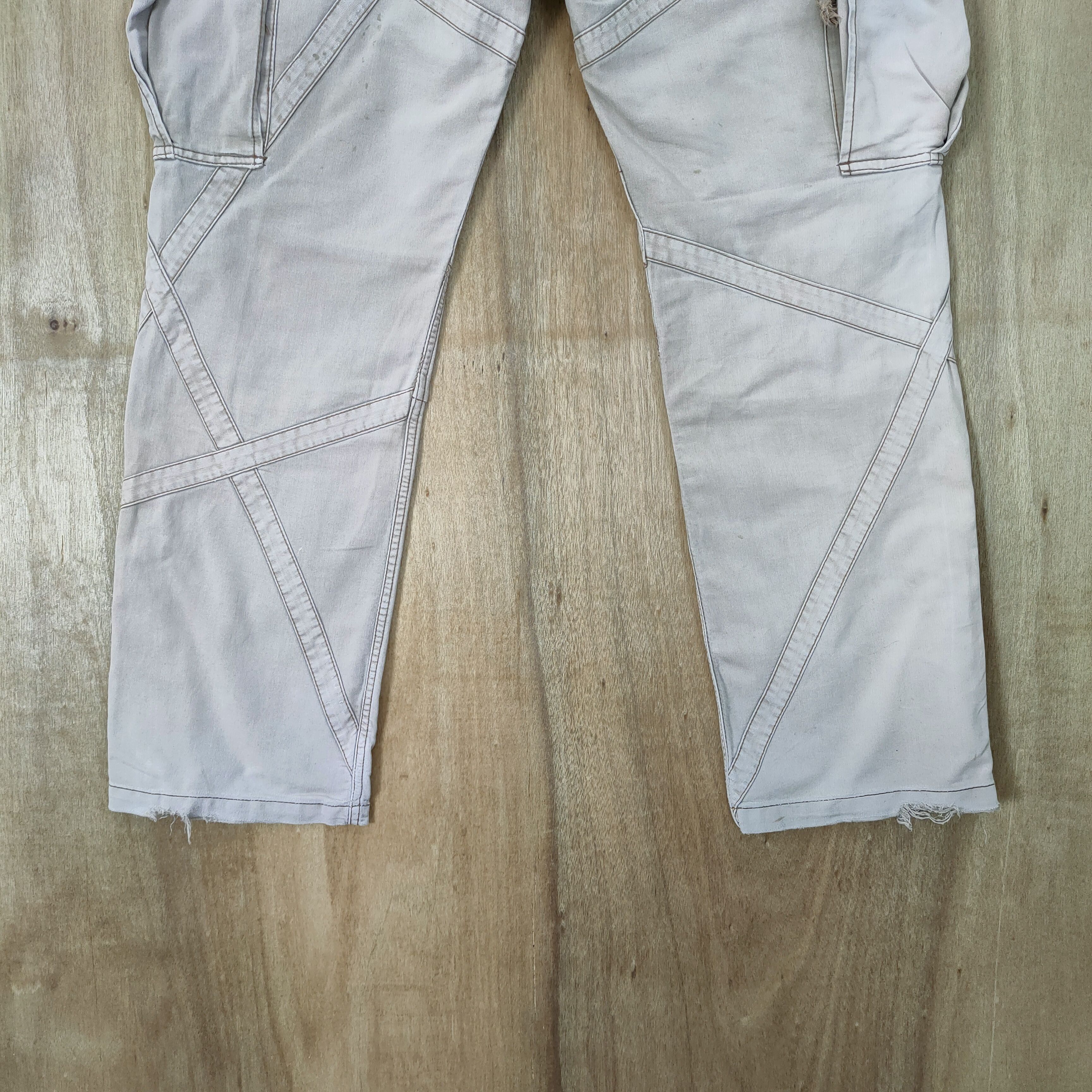 Avirex VINTAGE AVIREX FADED CARGO PANTS Size US 30 / EU 46 - 9 Thumbnail