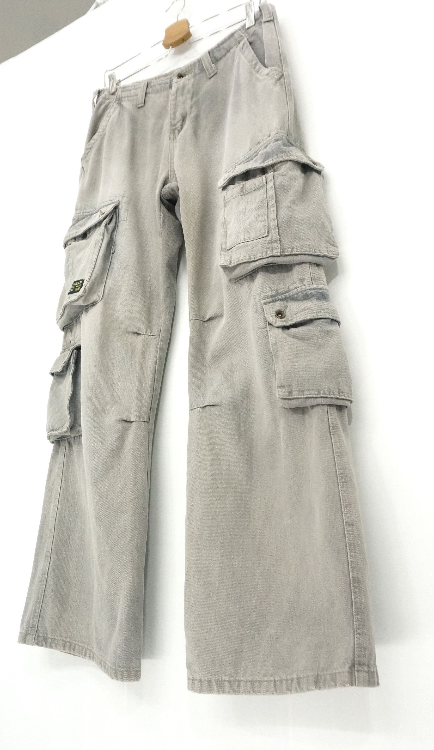 G-Star Rare Vintage G-STAR RAW Cargo 8 Pockets Pants Size US 32 / EU 48 - 3 Thumbnail
