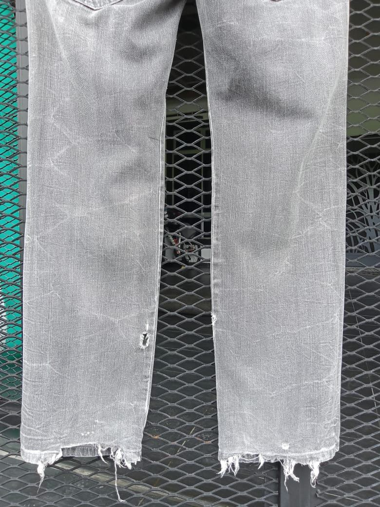 Seditionaries Japanese Brand Double Waist Distressed Denim Size US 32 / EU 48 - 11 Thumbnail