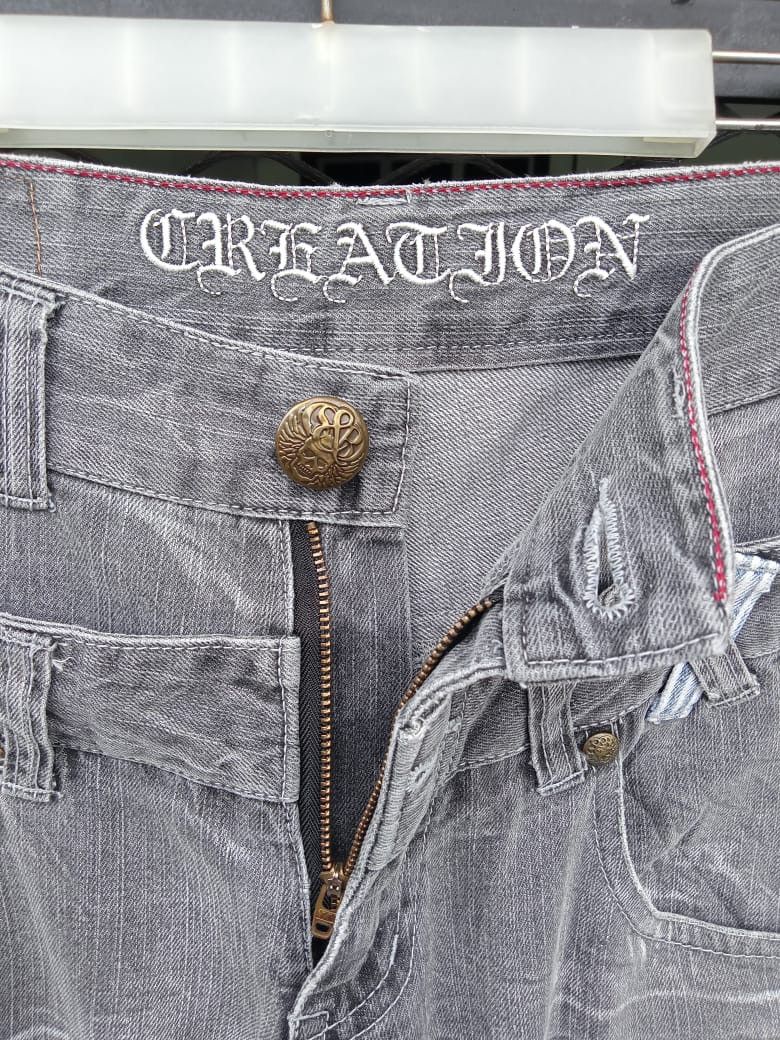 Seditionaries Japanese Brand Double Waist Distressed Denim Size US 32 / EU 48 - 5 Thumbnail