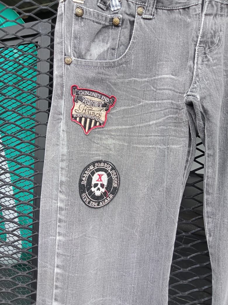 Seditionaries Japanese Brand Double Waist Distressed Denim Size US 32 / EU 48 - 8 Thumbnail