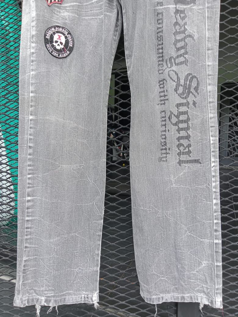 Seditionaries Japanese Brand Double Waist Distressed Denim Size US 32 / EU 48 - 6 Thumbnail