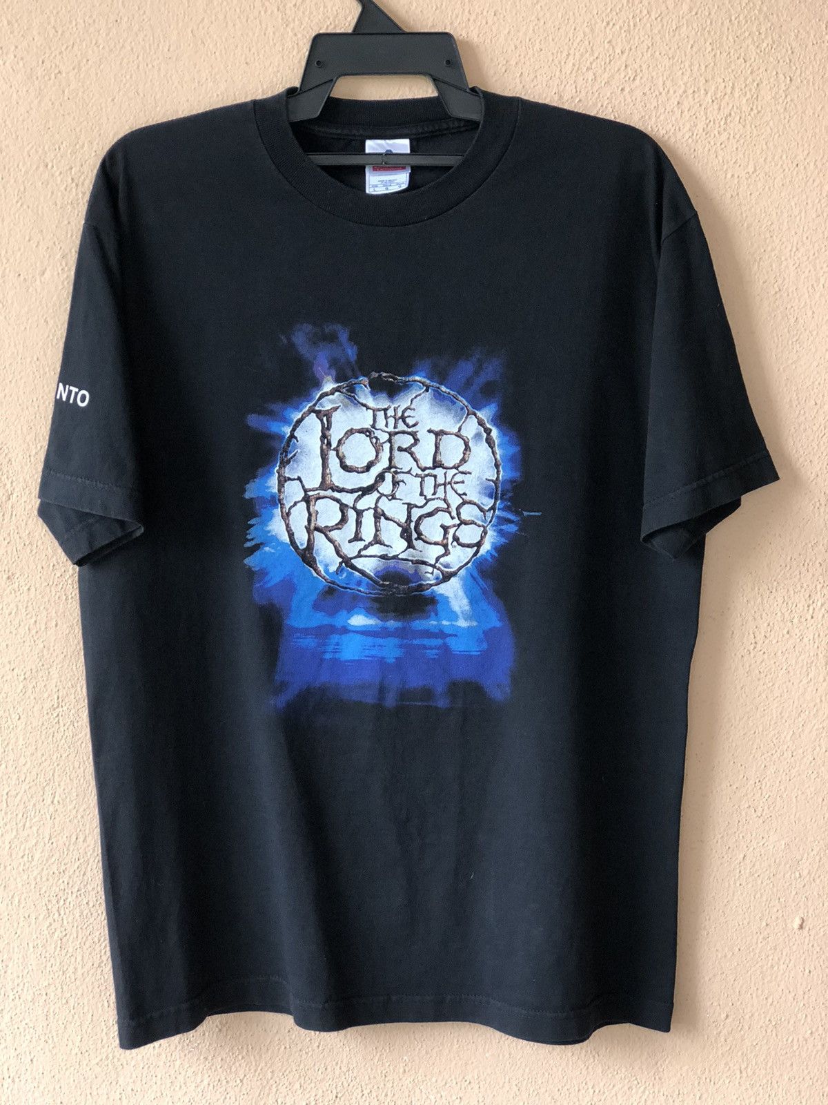 Vintage Vintage 00s The Lord Of The Rings Movie Tee Size US L / EU 52-54 / 3 - 1 Thumbnail