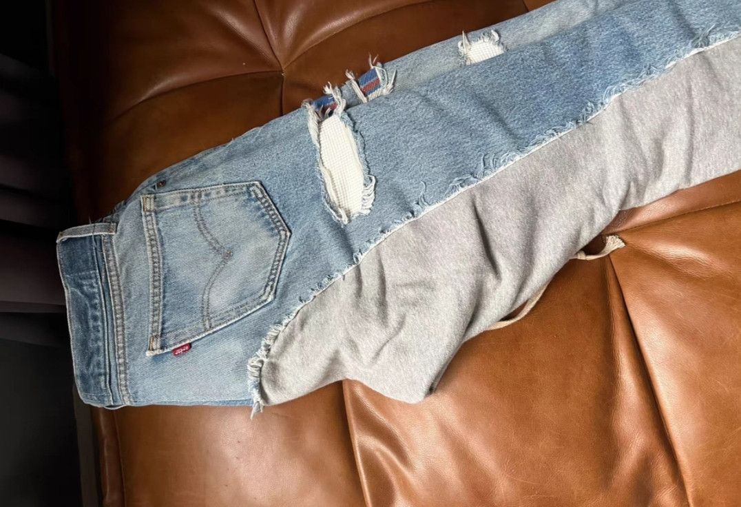 Greg Lauren Greg Lauren Patchwork trousers Size US 32 / EU 48 - 5 Thumbnail