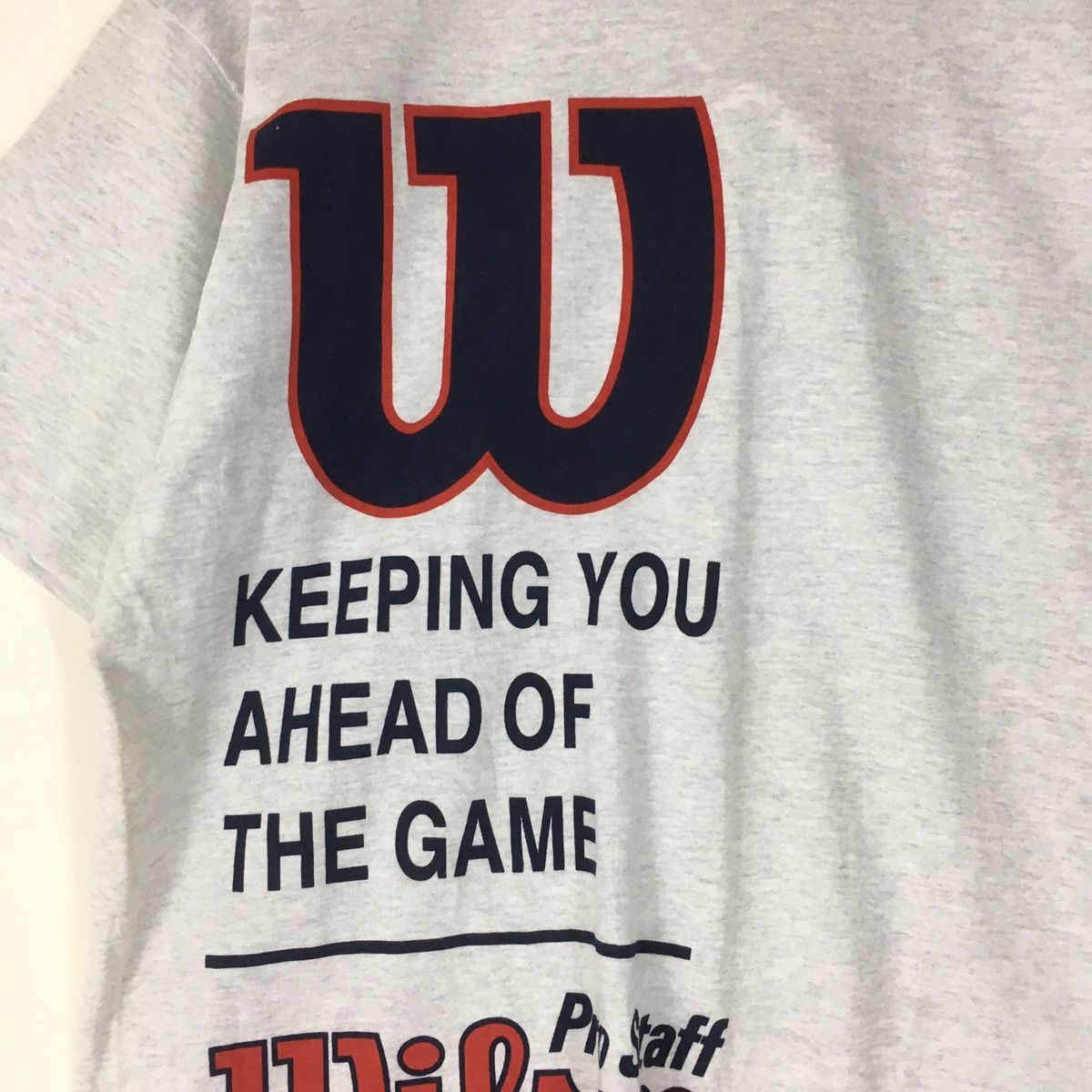 Vintage × Wilson Vintage Wilson tennis big logo men clothing tees Size US M / EU 48-50 / 2 - 3 Thumbnail