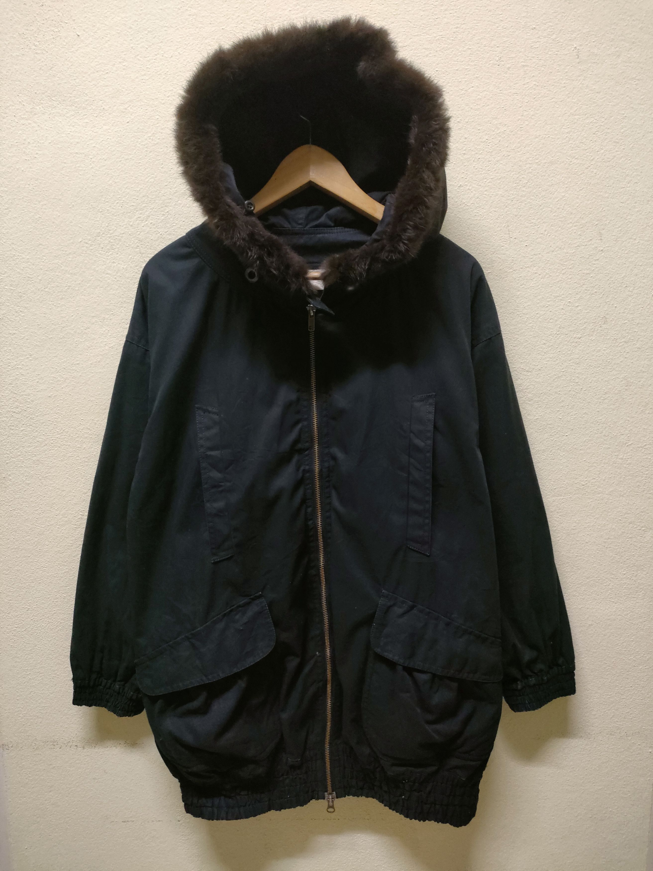 Japanese Brand Miniyu Fur Rabbit Jacket Size US L / EU 52-54 / 3 - 10 Thumbnail