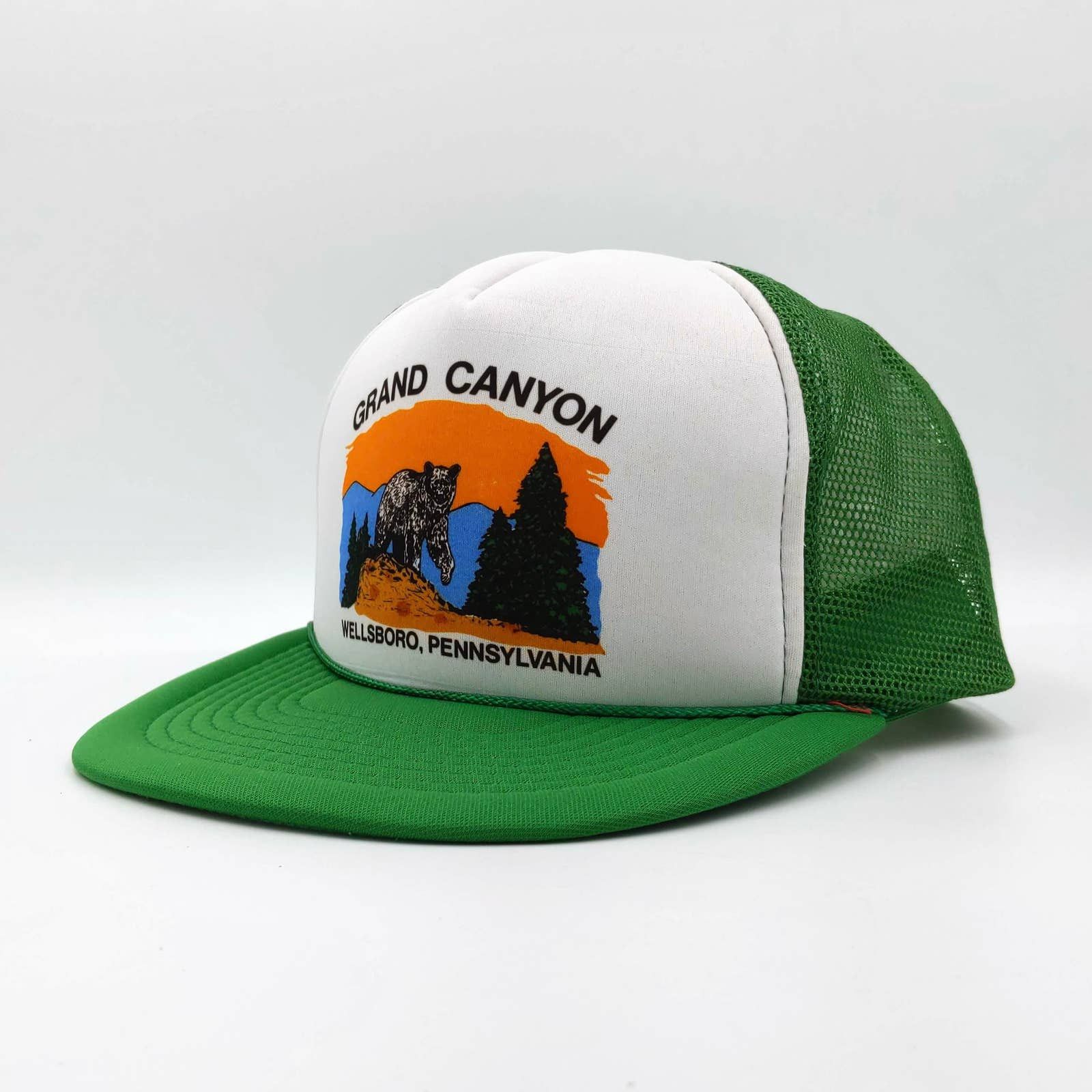 Vintage Vintage Grand Canyon Snapback Trucker Hat Pine Creek Gorge Size ONE SIZE - 3 Thumbnail