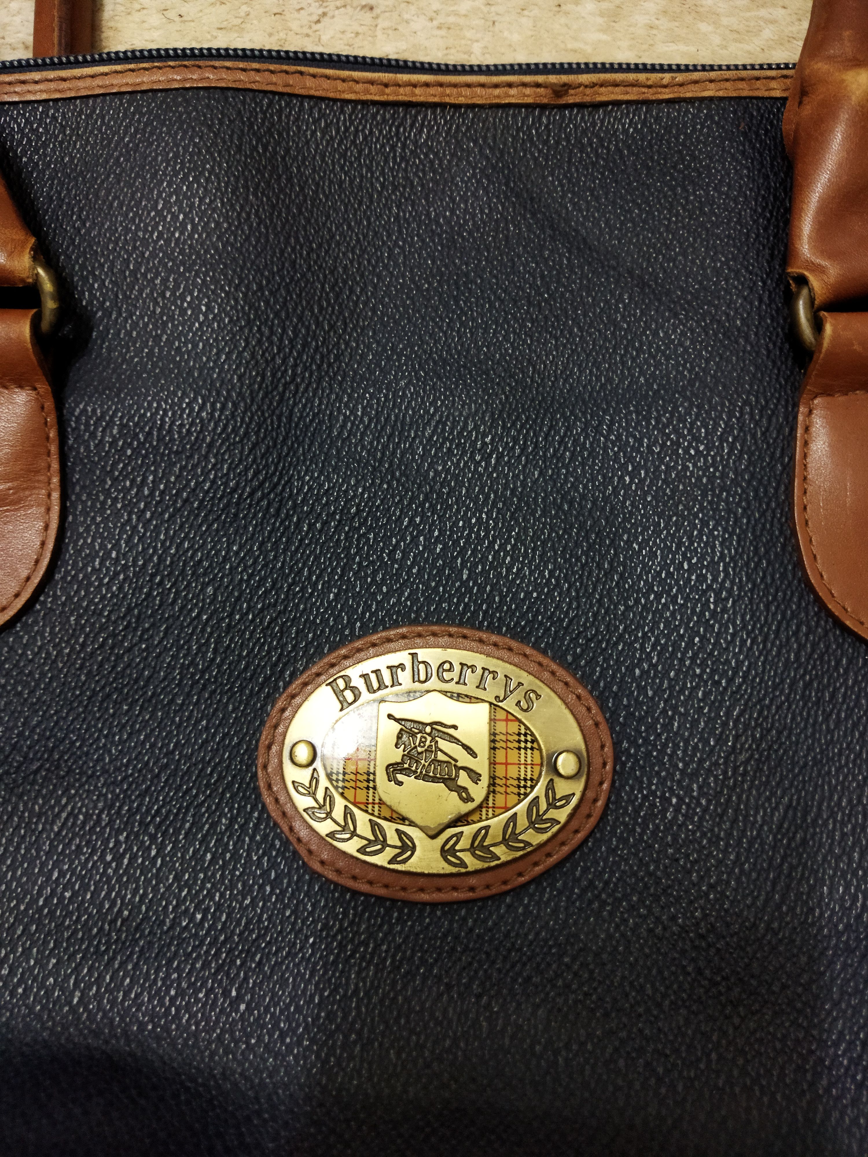 Burberry Vintage Burberry Duffle Bag Size ONE SIZE - 3 Thumbnail