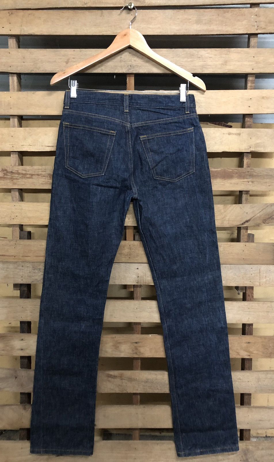 Helmut Lang Helmut Lang 1999 Classic Raw Denim Italian Cut Size US 27 - 2 Thumbnail