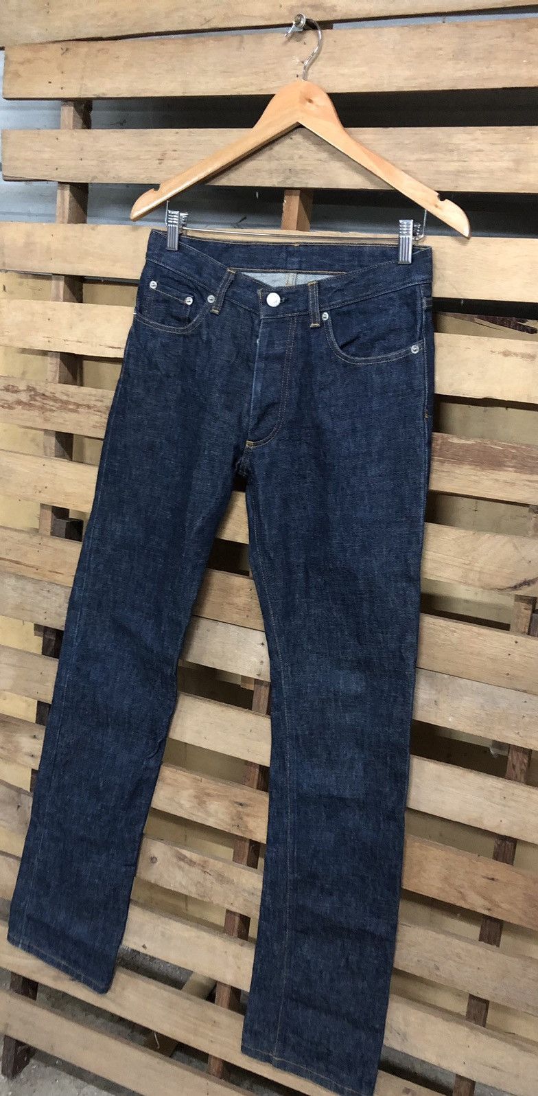 Helmut Lang Helmut Lang 1999 Classic Raw Denim Italian Cut Size US 27 - 4 Thumbnail
