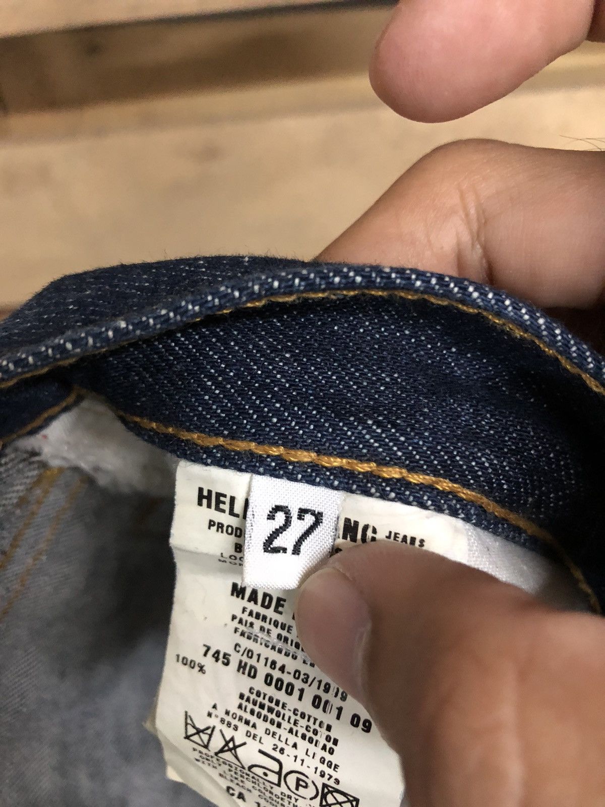 Helmut Lang Helmut Lang 1999 Classic Raw Denim Italian Cut Size US 27 - 14 Thumbnail