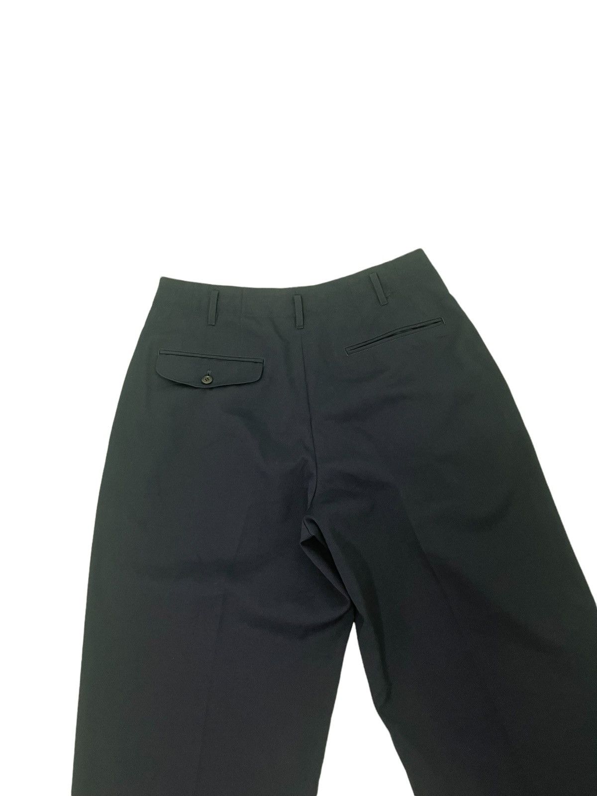 Yohji Yamamoto Yohji Yamamoto Wool Wide Trouser for Central Railway Jpn 7🟦 Size US 31 - 7 Thumbnail