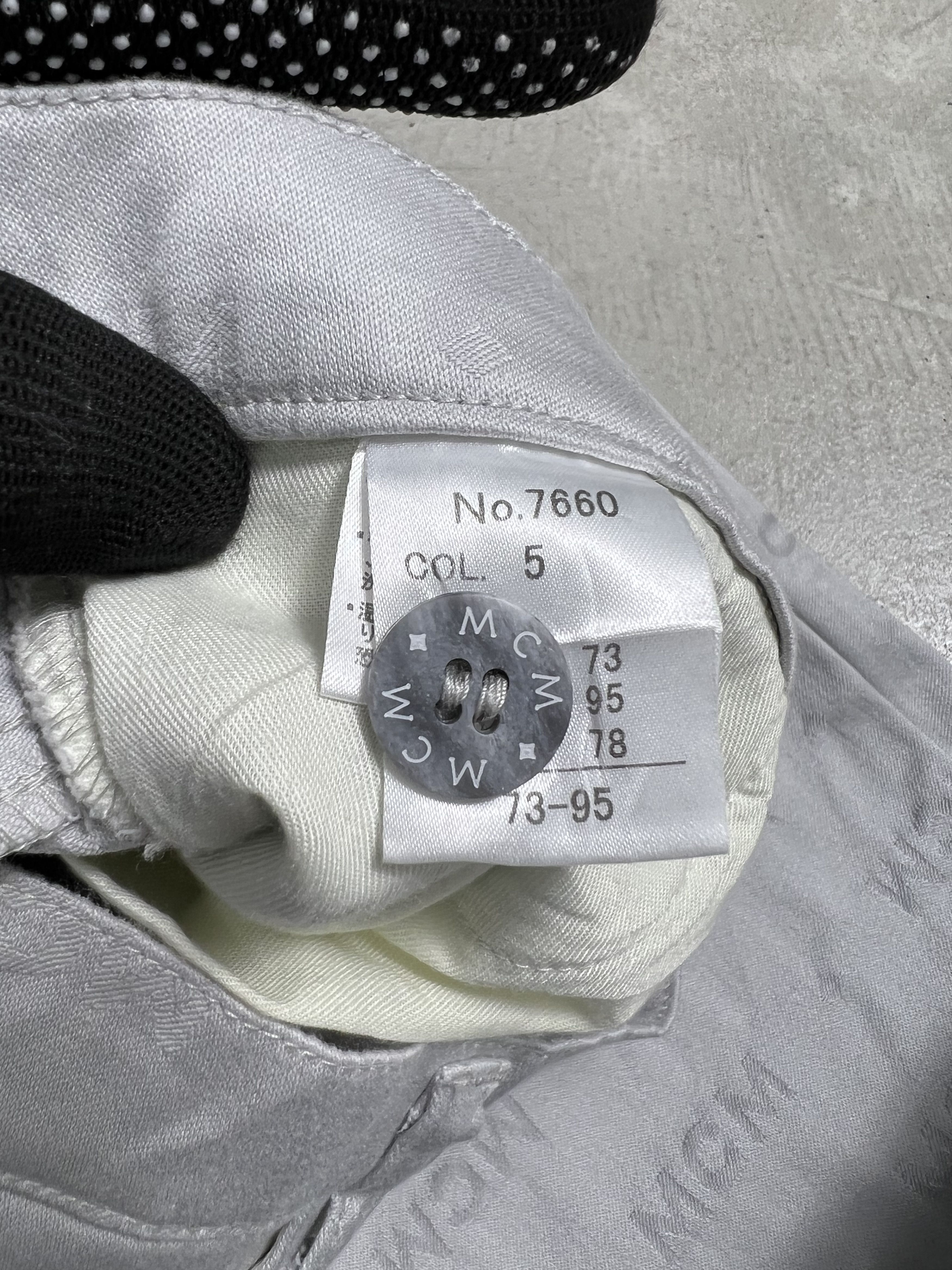 Designer × MCM Vintage MCM Legere Monogram Brand Pant JK185 Size 28" / US 6 / IT 42 - 5 Thumbnail