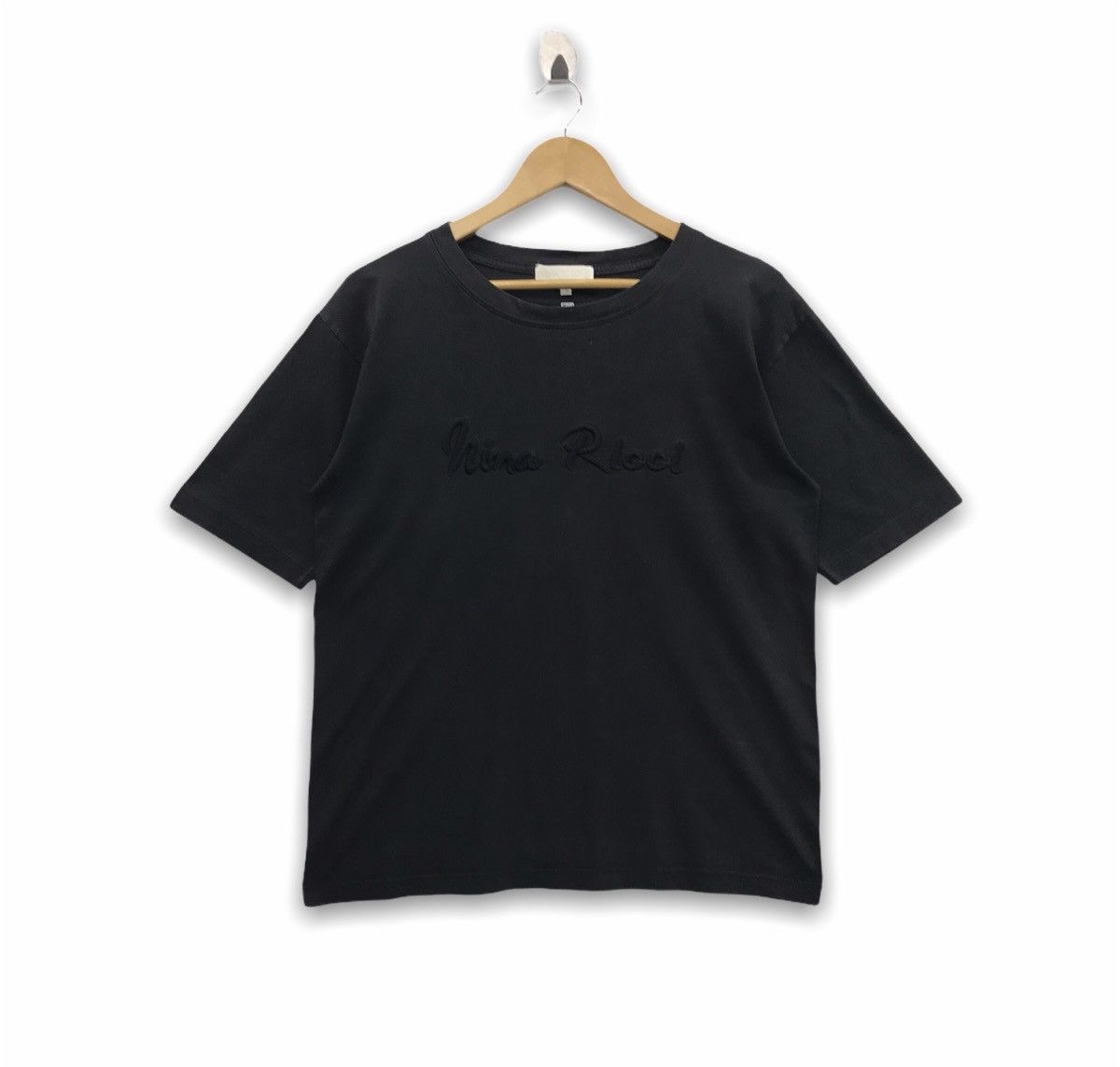 Rare!! Nina Ricci Spell Out Tee