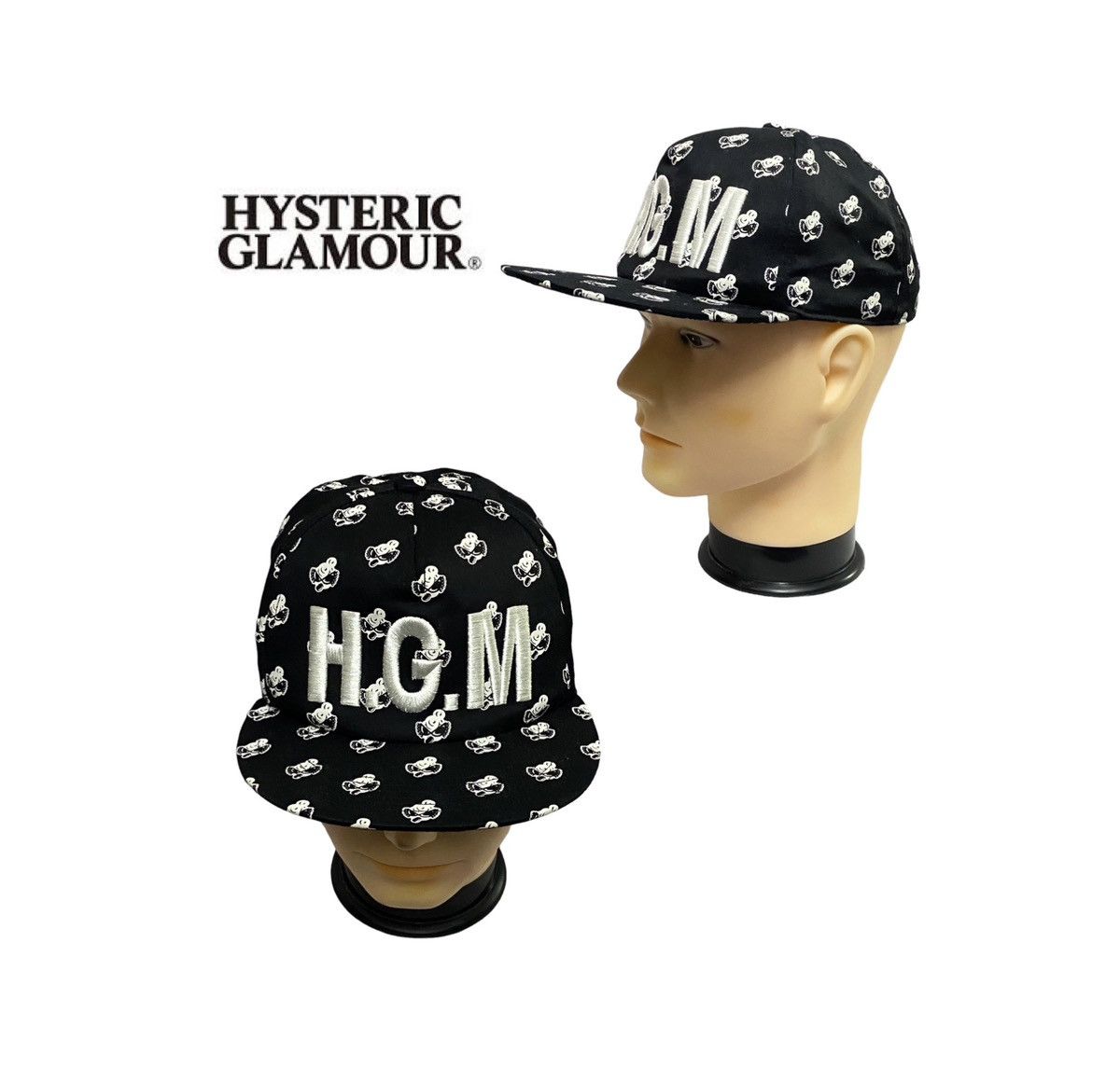 Hysteric Glamour Hysteric Glamour Embroidery Logo Snapback Cap Size ONE SIZE - 1 Thumbnail