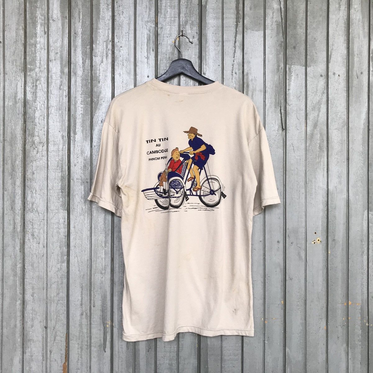 Cartoon Network × Vintage Vintage TIN TIN AU CAMBODGE MEN CLOTHING CLOTHING TSHIRT Size US L / EU 52-54 / 3 - 1 Thumbnail