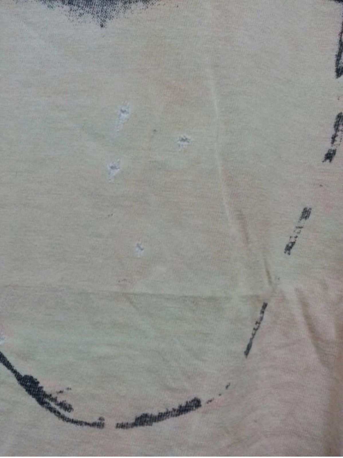 Band Tees Vintage 80s Jim Morrison Handprint/Fullprint Rare Tee Size US L / EU 52-54 / 3 - 4 Thumbnail