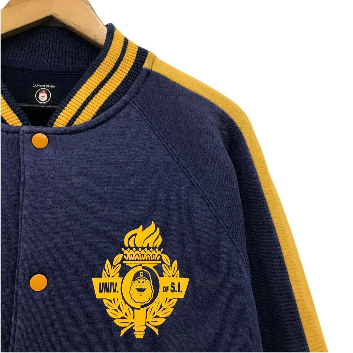 Other Vintage Varsity Jacket University Of Santa Island Size US L / EU 52-54 / 3 - 4 Thumbnail