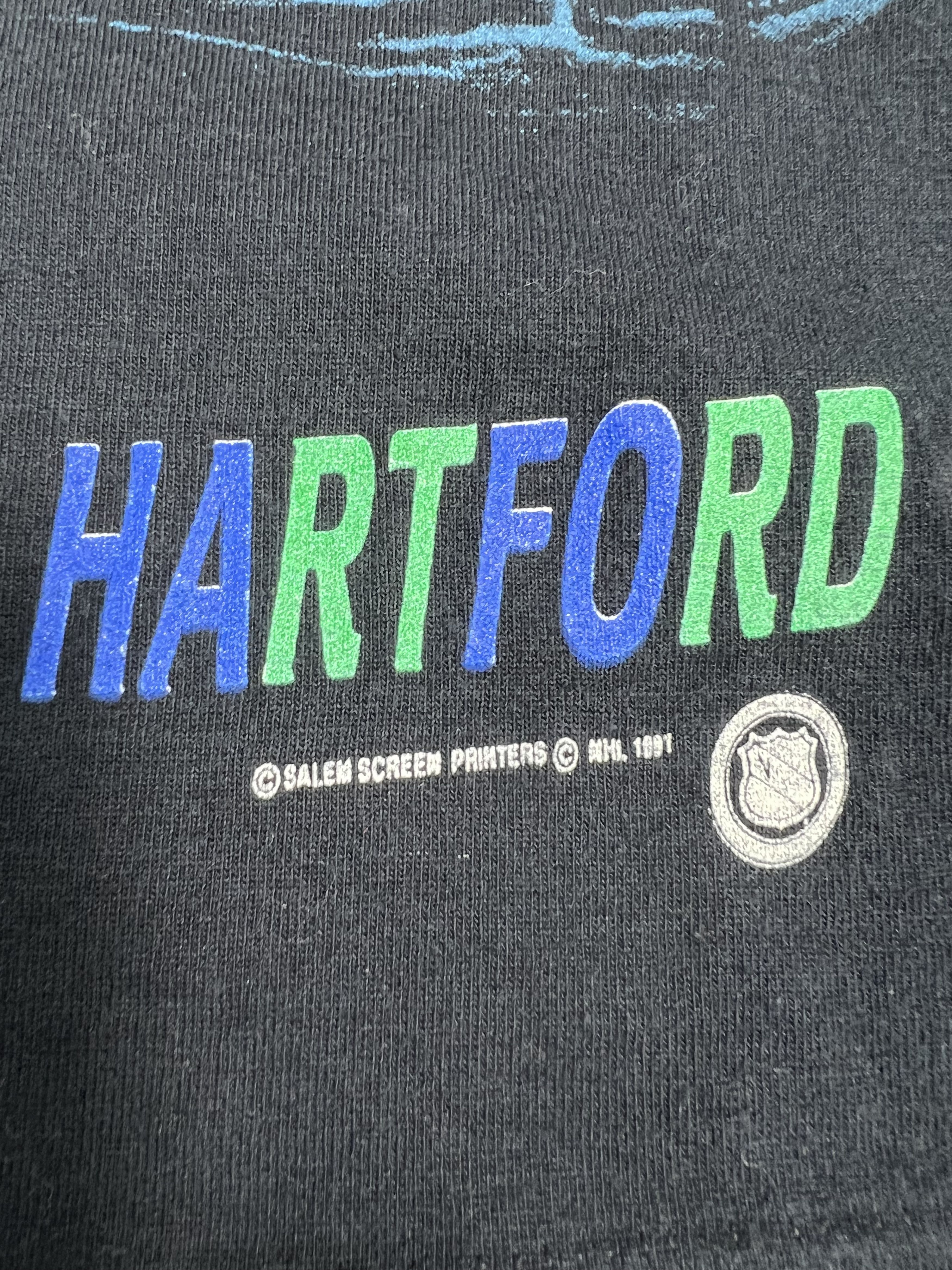 NHL Vtg 90s OVP NHL Salem Sports Hartford Whalers (M) GTMD413 Size US M / EU 48-50 / 2 - 6 Thumbnail