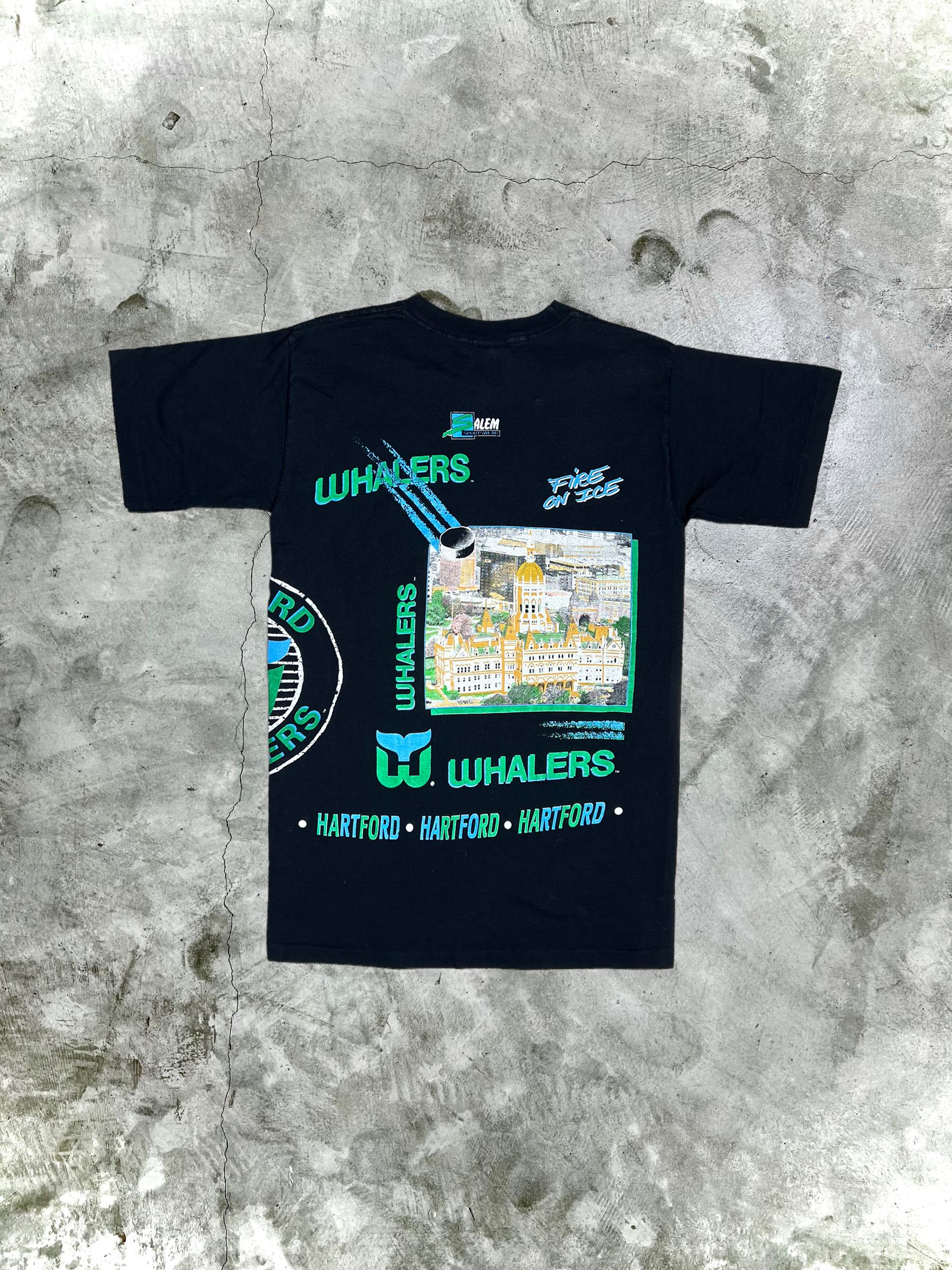 NHL Vtg 90s OVP NHL Salem Sports Hartford Whalers (M) GTMD413 Size US M / EU 48-50 / 2 - 7 Thumbnail