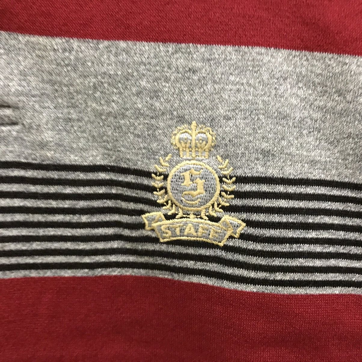 Japanese Brand × Vintage Jogjama Sweatshirt Crewneck Jogjama Stripes Design Size US M / EU 48-50 / 2 - 5 Thumbnail