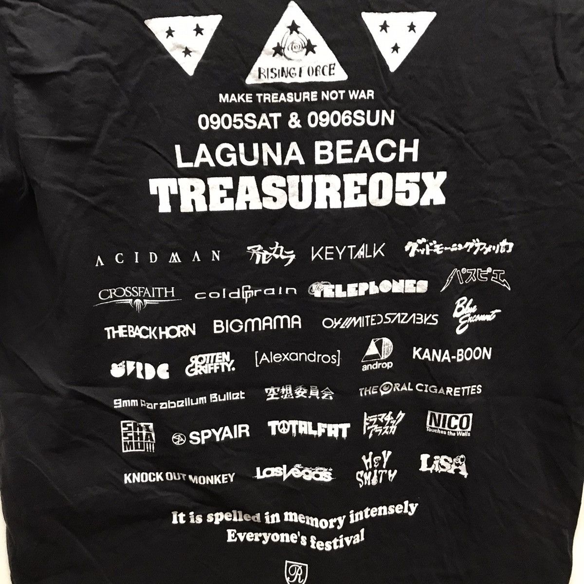 Japanese Brand Rivtski Shirt Biglogo Rising Force Treasure05x Laguna Beach Size US S / EU 44-46 / 1 - 5 Thumbnail