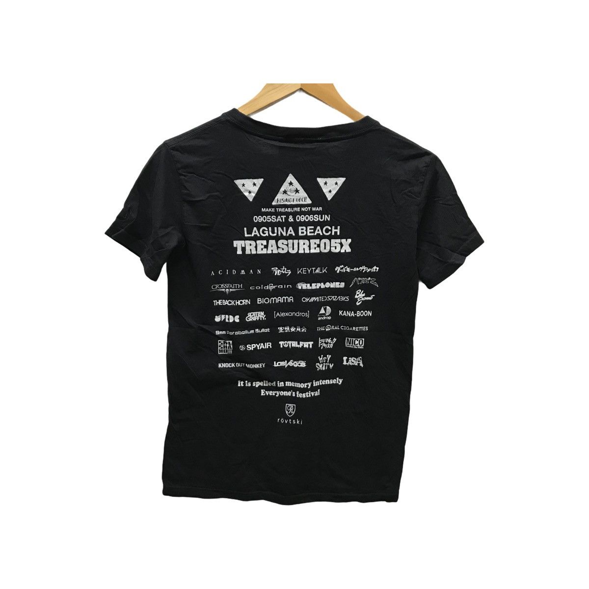 Japanese Brand Rivtski Shirt Biglogo Rising Force Treasure05x Laguna Beach Size US S / EU 44-46 / 1 - 2 Thumbnail