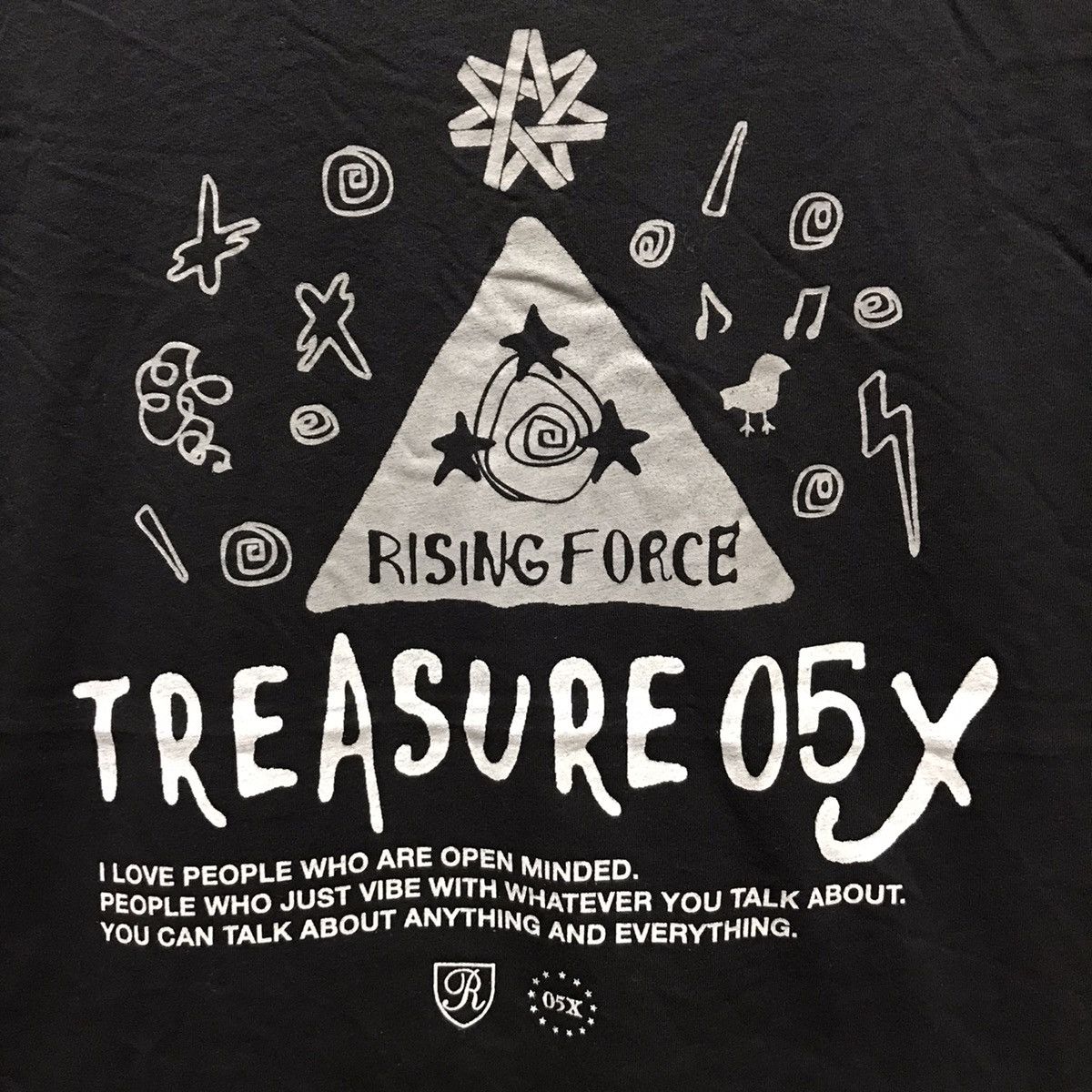 Japanese Brand Rivtski Shirt Biglogo Rising Force Treasure05x Laguna Beach Size US S / EU 44-46 / 1 - 4 Thumbnail