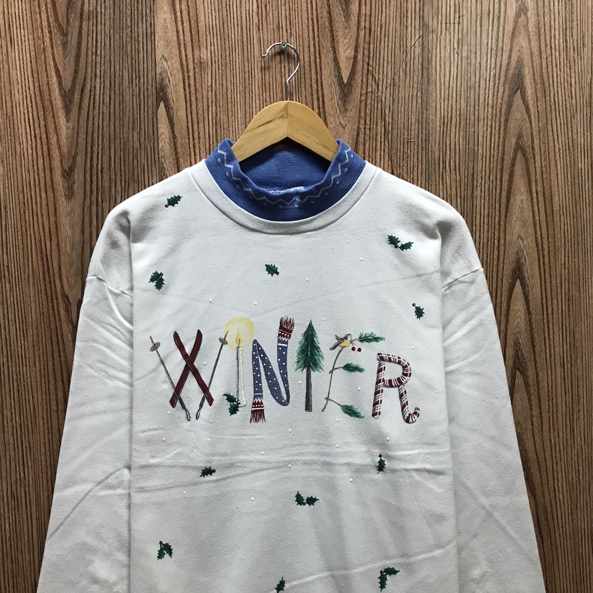 Vintage Vintage Bobbie Brooks Sweatshirt Big Logo Embroidery Winter Size US M / EU 48-50 / 2 - 2 Thumbnail