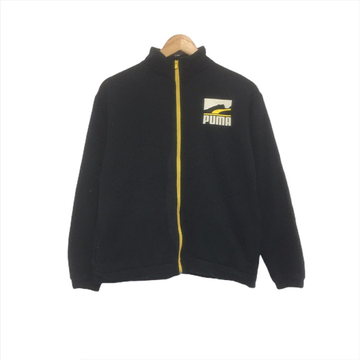 Puma × Vintage Puma Sweatshirt Big Logo Print Spellout Puma Zipper Size US S / EU 44-46 / 1 - 1 Thumbnail