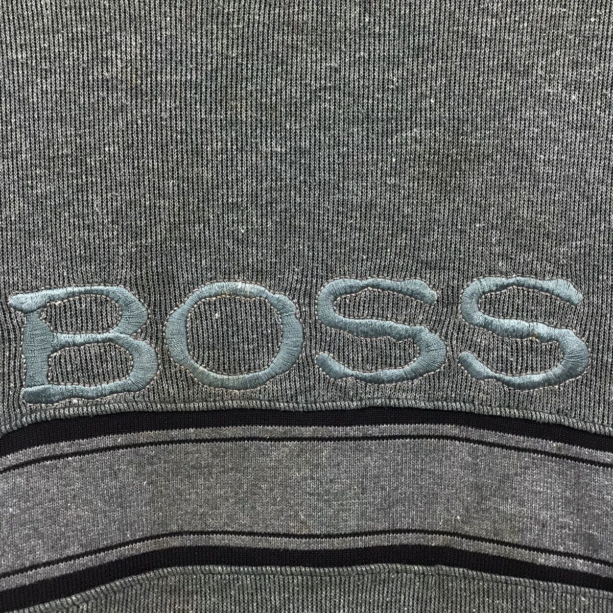 Japanese Brand × Vintage Vintage Boss Sweatshirt Crewneck Biglogo Spellout Boss Size US M / EU 48-50 / 2 - 4 Thumbnail