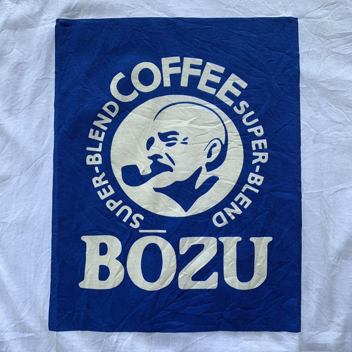 Japanese Brand BOZU Coffee super-blend white tshirt tee Size US M / EU 48-50 / 2 - 4 Thumbnail