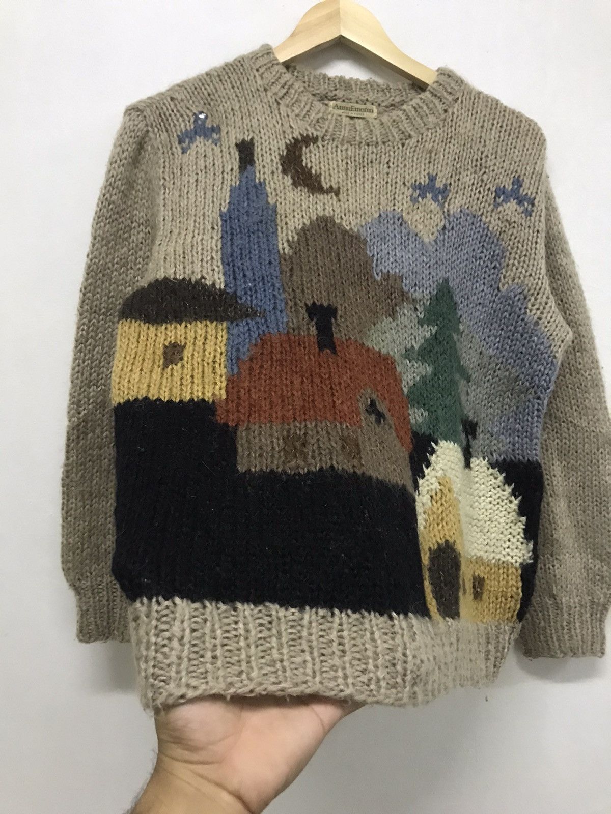 Japanese Brand Nice Design❗️Annu Emoinu Printed Knitwear Size M / US 6-8 / IT 42-44 - 3 Thumbnail
