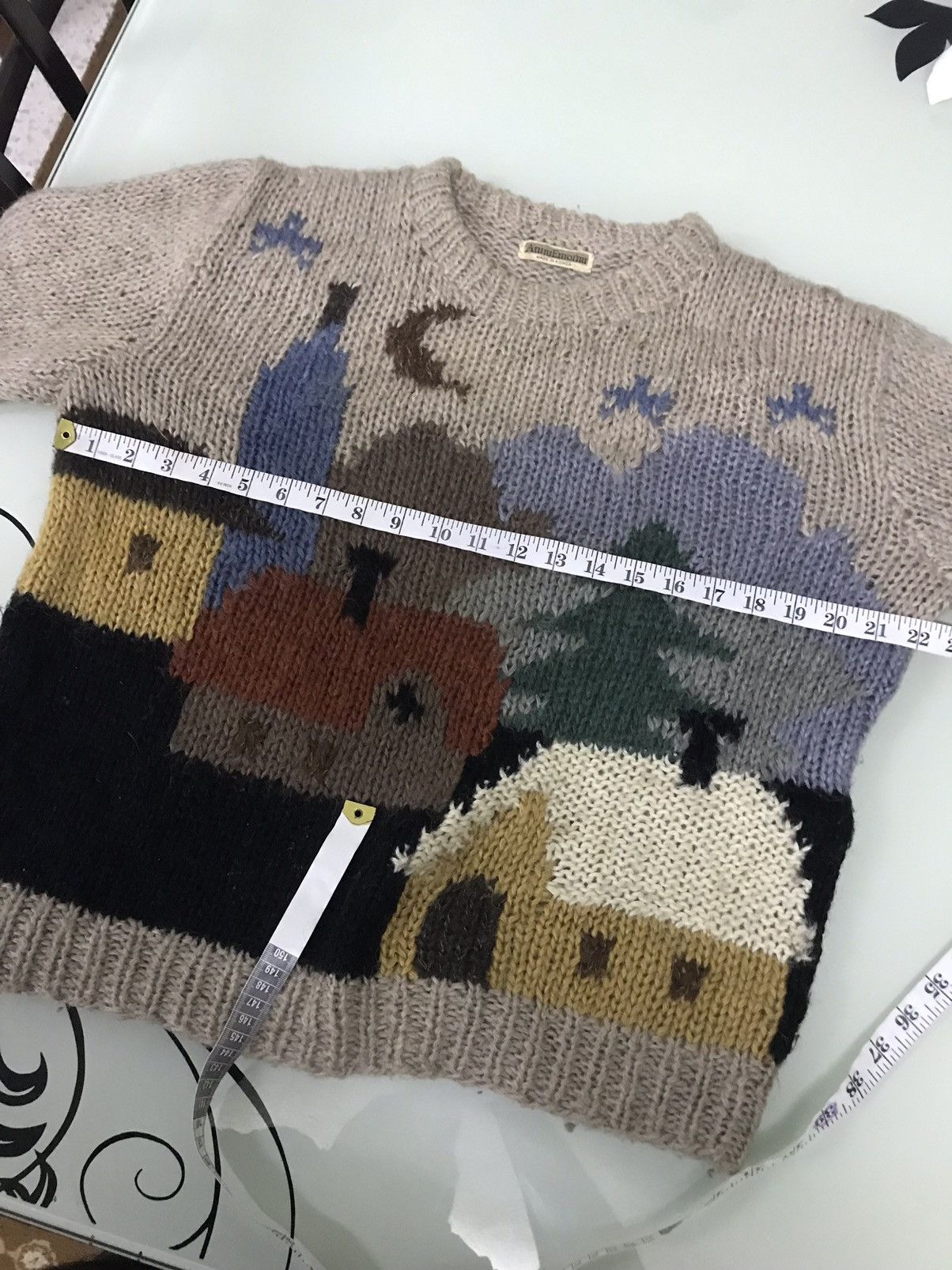 Japanese Brand Nice Design❗️Annu Emoinu Printed Knitwear Size M / US 6-8 / IT 42-44 - 6 Thumbnail