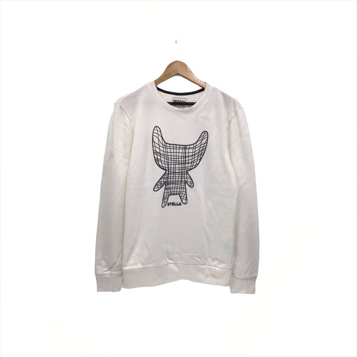 Cartoon Network × Japanese Brand Miniis Stella Sweatshirt CrewNeck Biglogo Stella Size US S / EU 44-46 / 1 - 1 Thumbnail