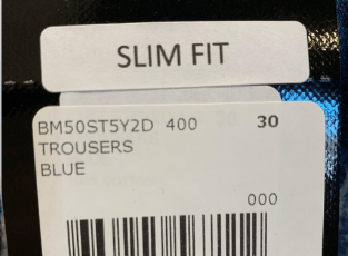 Givenchy o1w1db10523 Trouser in Blue Size US 30 / EU 46 - 3 Thumbnail