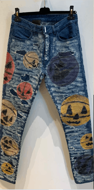 o1w1db10523 Trouser in Blue