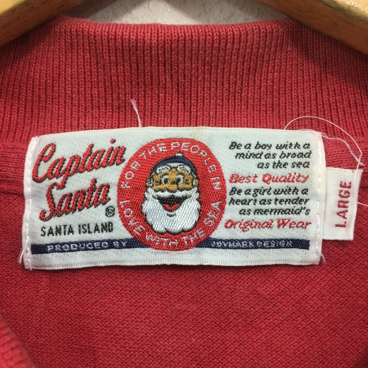 Japanese Brand × Vintage Captain Santa Polo Shirt Big Logo Captain Santa Golf Club Size US M / EU 48-50 / 2 - 10 Thumbnail