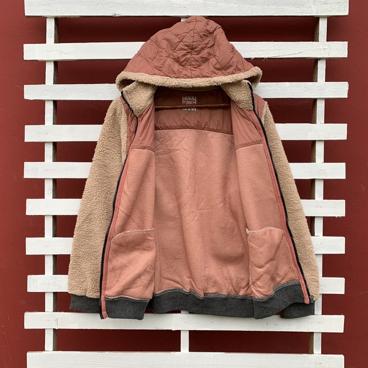Japanese Brand Titicaca Fleece Sherpa Hoodie Size US S / EU 44-46 / 1 - 3 Thumbnail