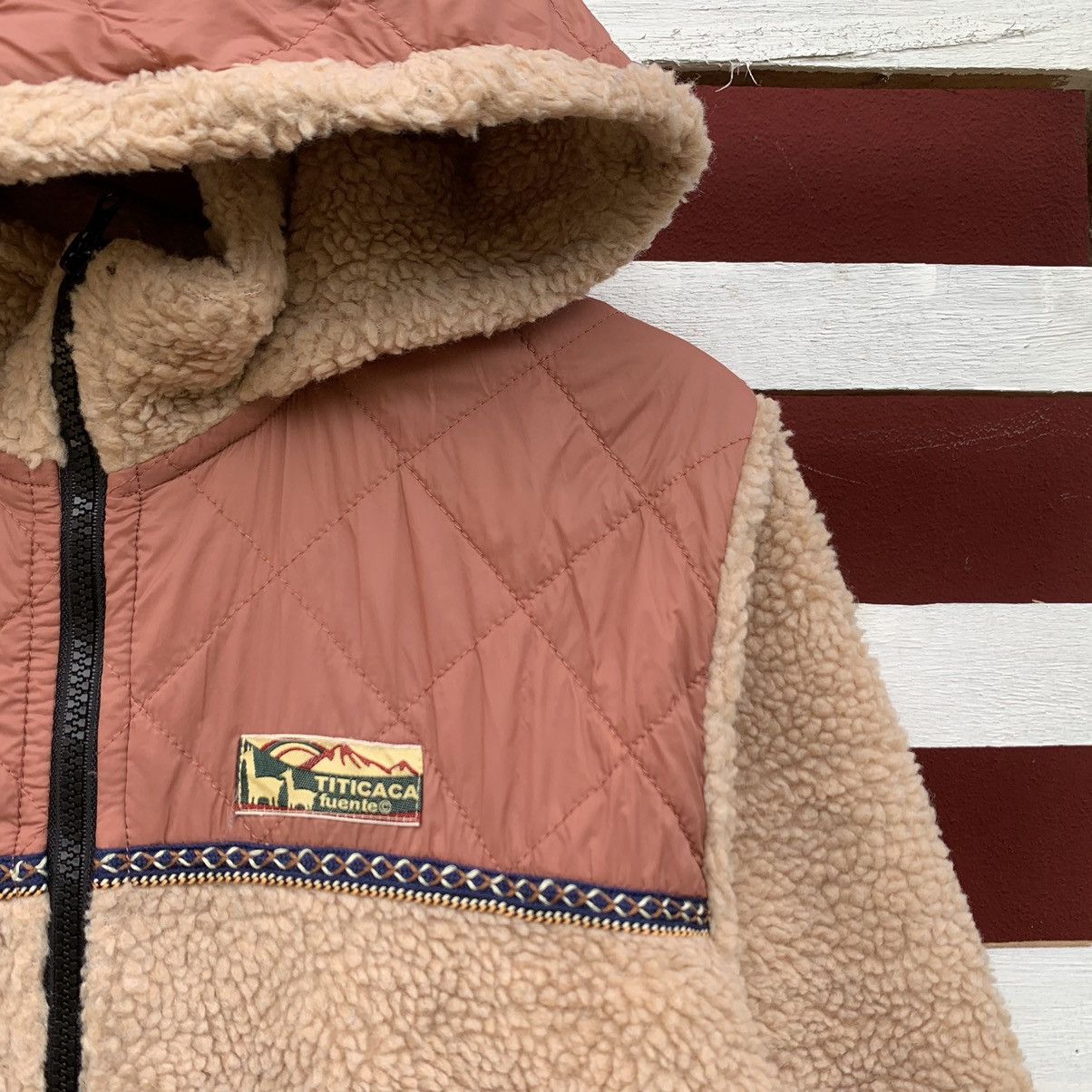 Japanese Brand Titicaca Fleece Sherpa Hoodie Size US S / EU 44-46 / 1 - 5 Thumbnail