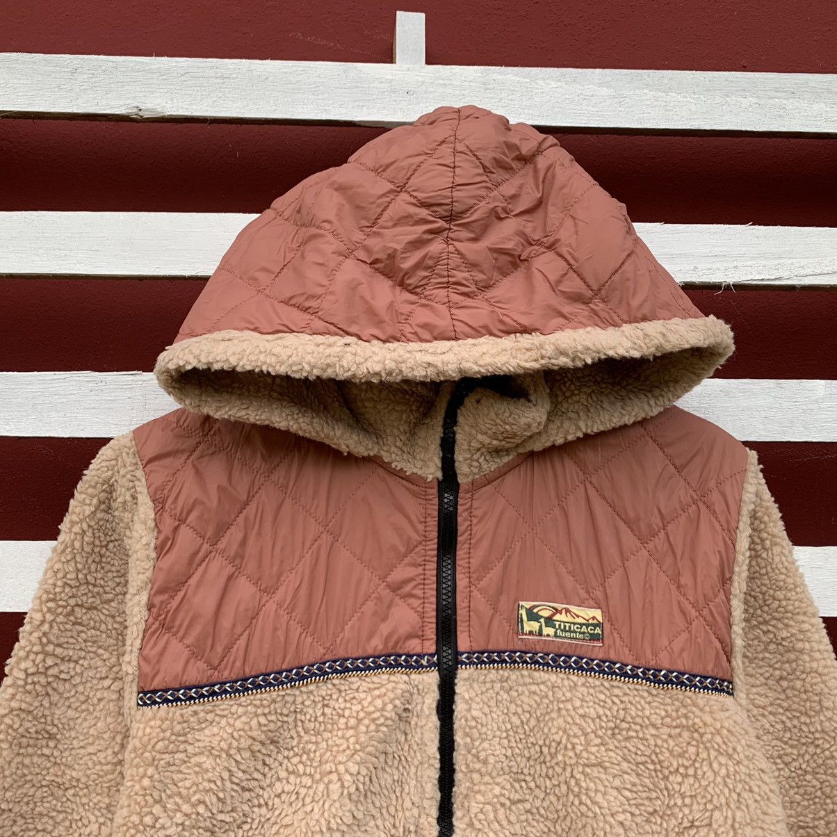 Japanese Brand Titicaca Fleece Sherpa Hoodie Size US S / EU 44-46 / 1 - 4 Thumbnail