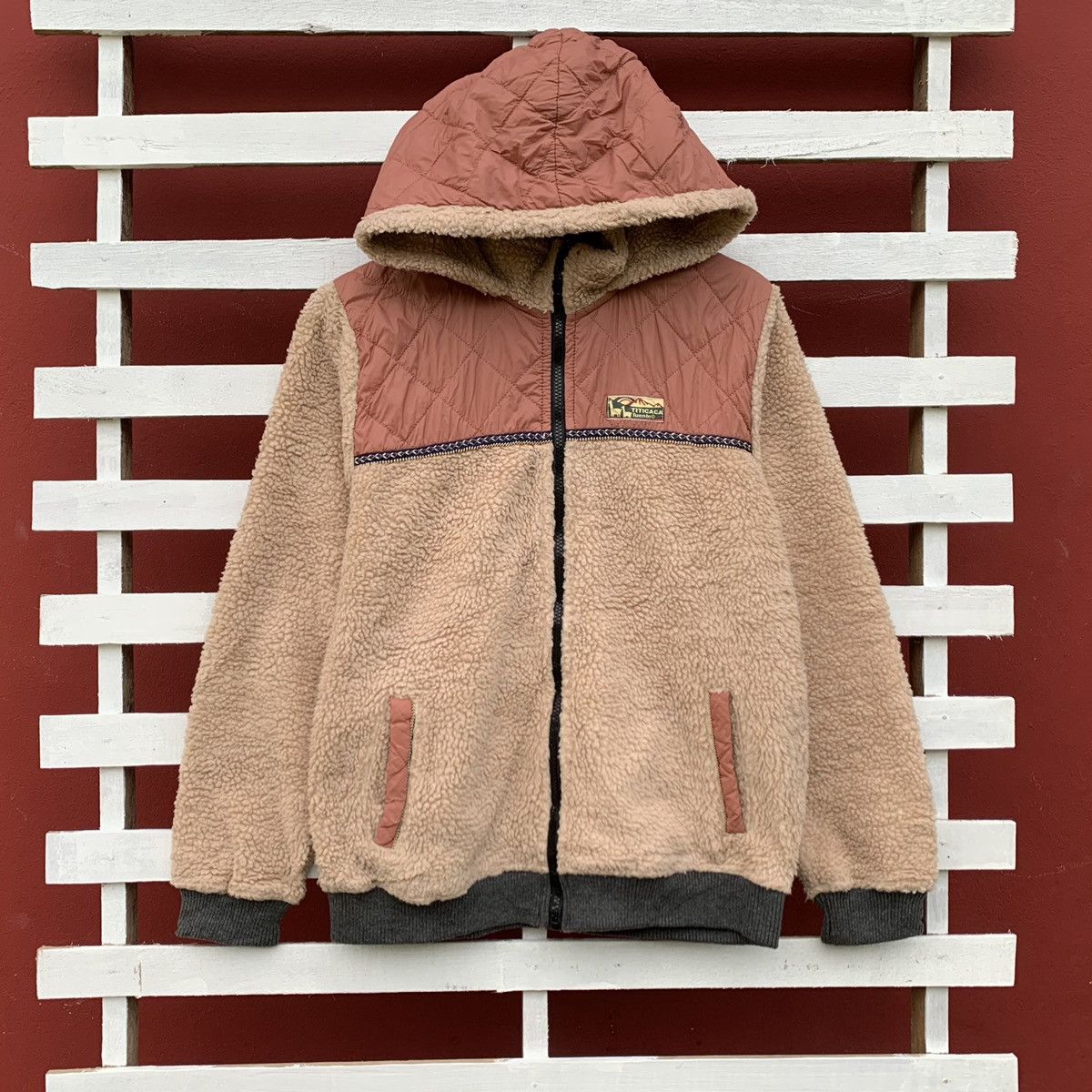 Japanese Brand Titicaca Fleece Sherpa Hoodie Size US S / EU 44-46 / 1 - 1 Thumbnail