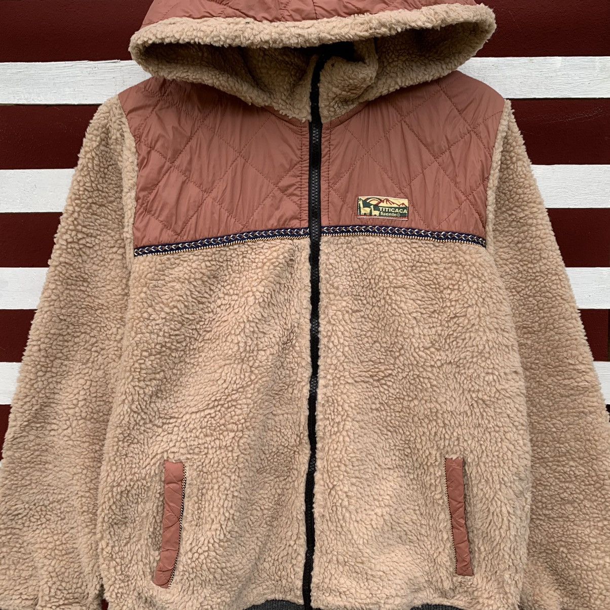 Japanese Brand Titicaca Fleece Sherpa Hoodie Size US S / EU 44-46 / 1 - 6 Thumbnail