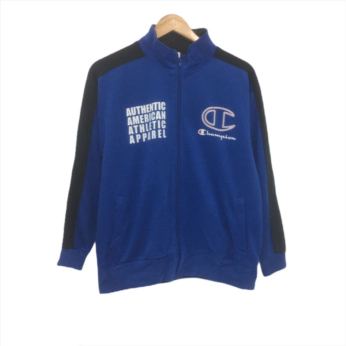 Champion × Japanese Brand × Vintage Vintage Champion Zipper Sweater Sweatshirt Pullover Size US M / EU 48-50 / 2 - 1 Thumbnail