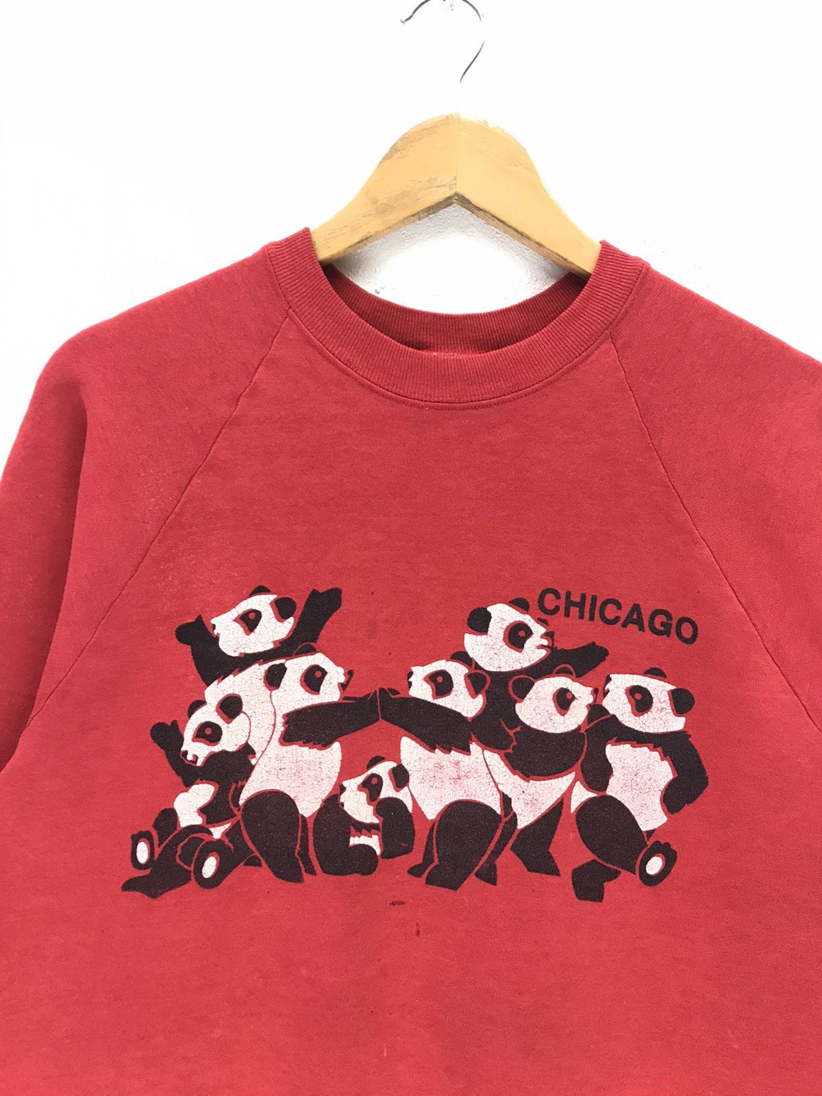 Habitat × Vintage Vintage Chicago Panda Animal Habitat Sweatshirt Size US M / EU 48-50 / 2 - 2 Thumbnail