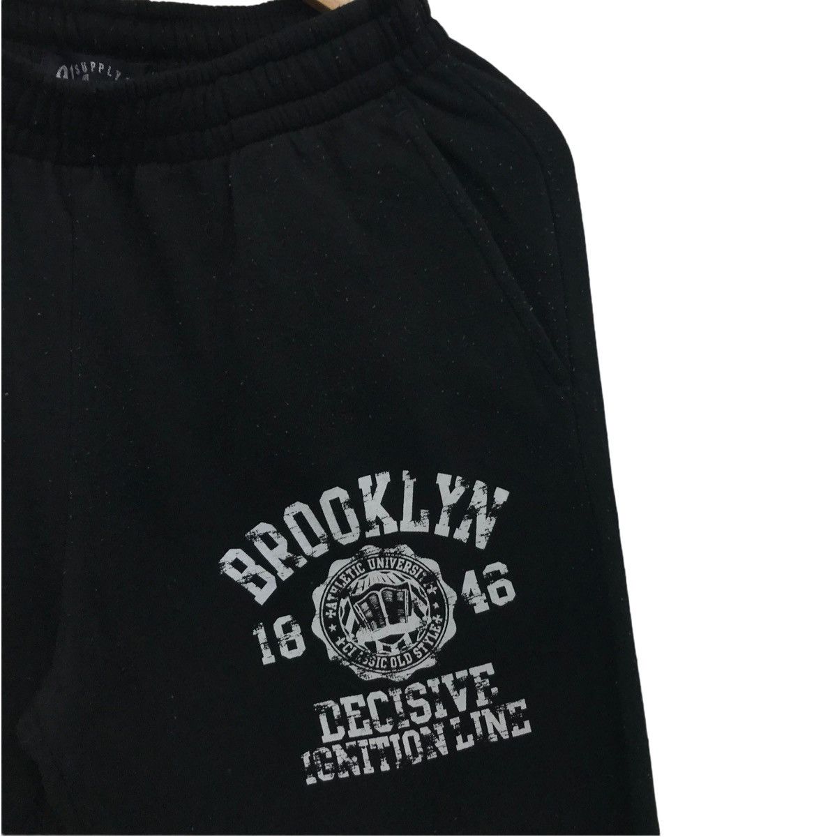 Vintage Vintage Brooklyn Sweatpants Big Logo Brooklyn Size US 29 - 4 Thumbnail