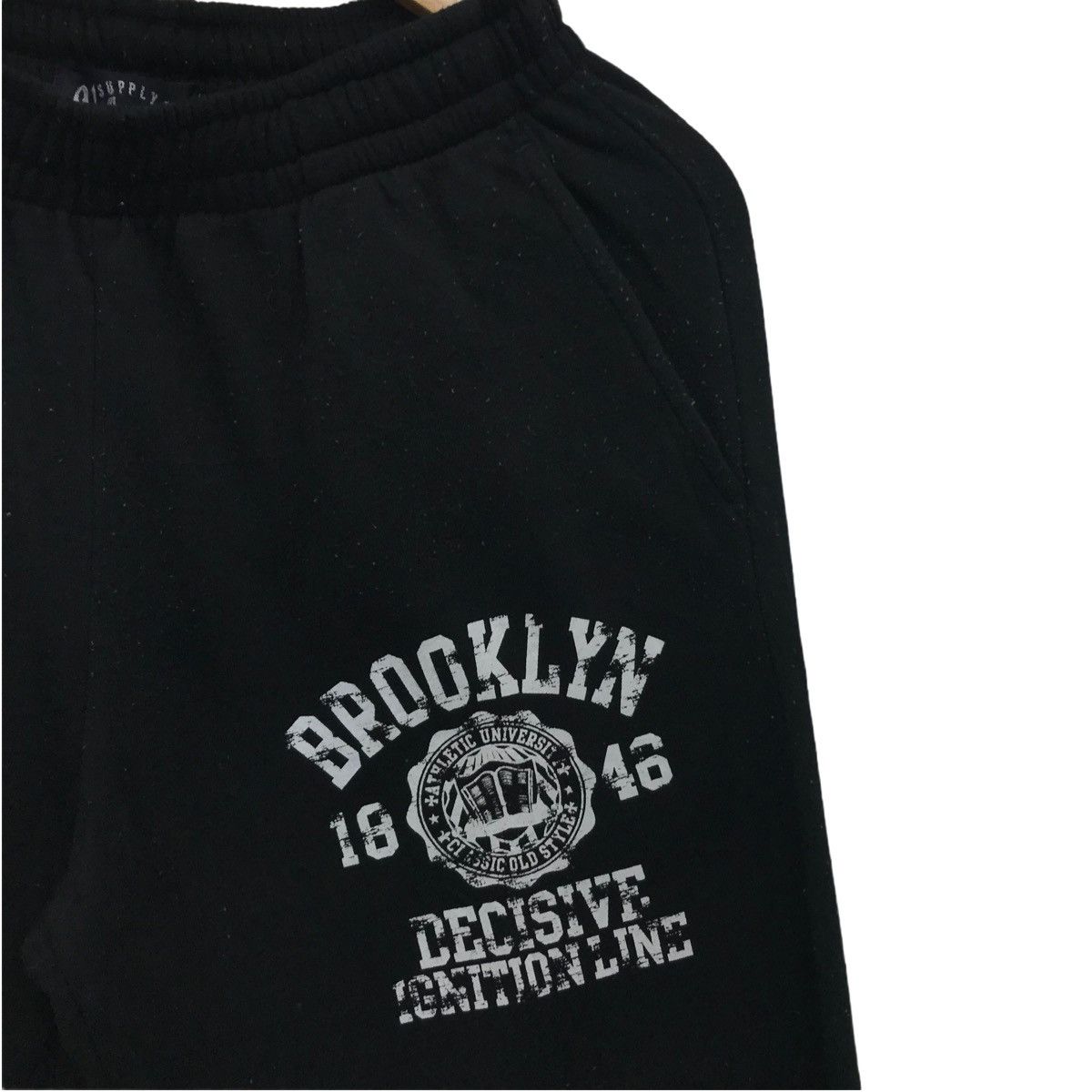 Brooklyn Cloth × Vintage Vintage Brooklyn Sweatpants Big Logo Brooklyn Size US 29 - 4 Thumbnail
