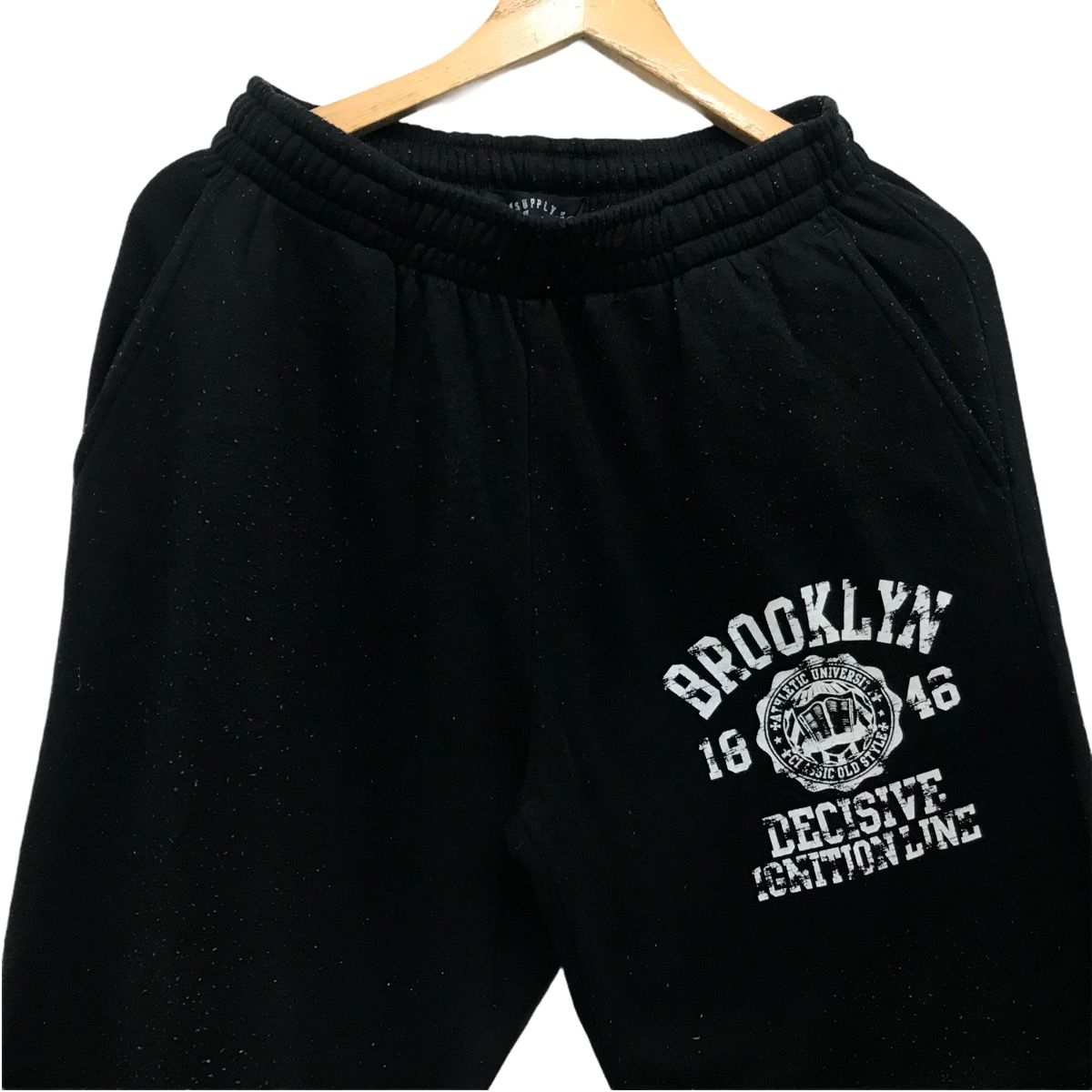 Vintage Vintage Brooklyn Sweatpants Big Logo Brooklyn Size US 29 - 3 Thumbnail