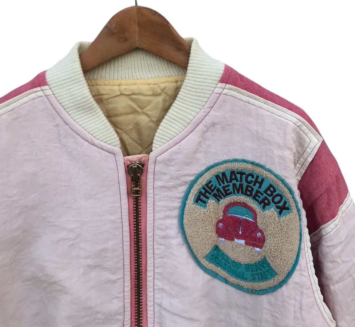 Japanese Brand The matchbox Varsity jacket Size US M / EU 48-50 / 2 - 2 Thumbnail