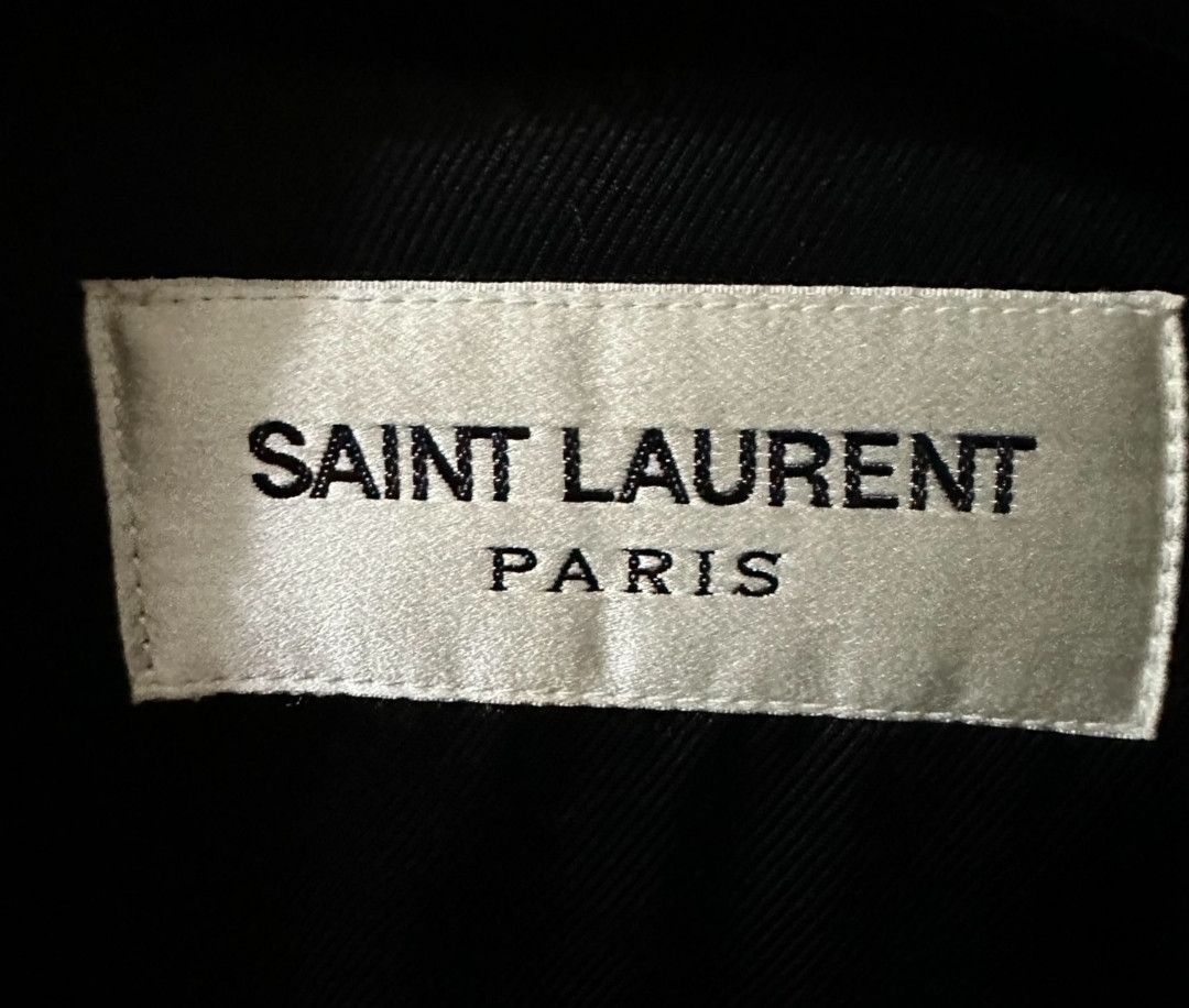 Saint Laurent Paris Saint Laurent Autumn/Winter rhinestone velvet jacket Size US M / EU 48-50 / 2 - 2 Thumbnail